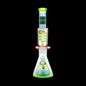 MAV Glass Reversal Wig Wag Slitted Pyramid Beaker Freezable Coil System