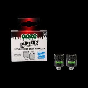 Ooze Duplex 2 Replacement Onyx Atomizer 2-Pack