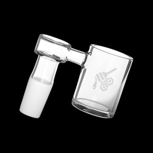 Honeybee Herb Original Sidecar Quartz Banger - Yellow Line