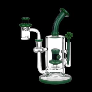 Pulsar St. Patrick's Day Special Rig w/ Carb Cap & Dabber