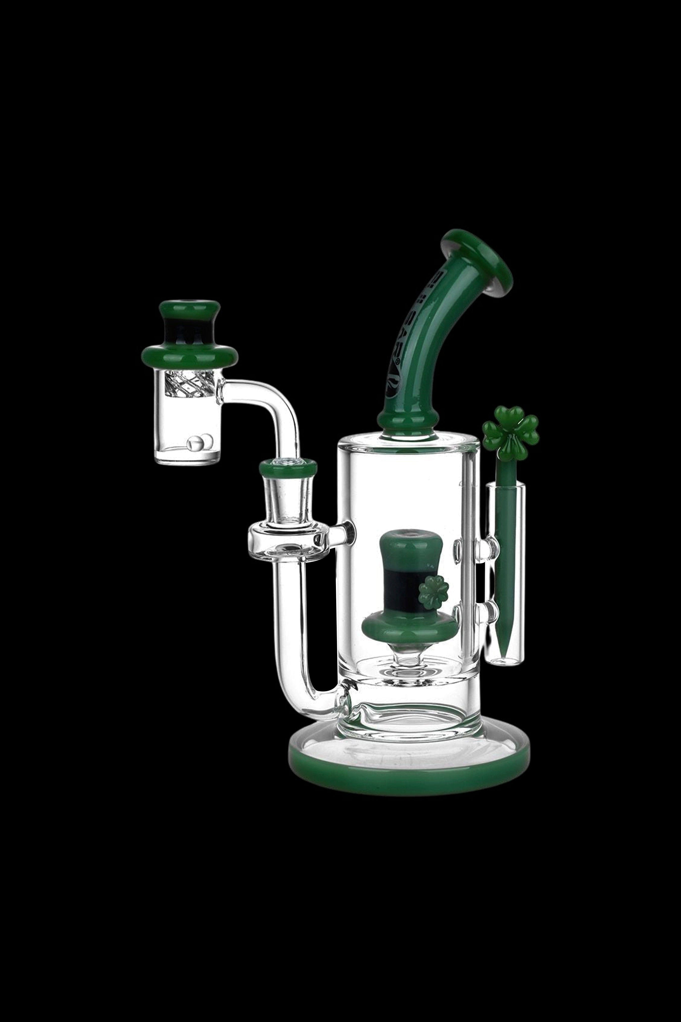 Pulsar St. Patrick's Day Special Rig w/ Carb Cap & Dabber