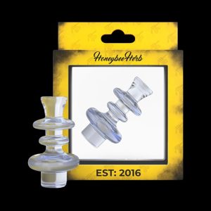 Honeybee Herb Ghost Glass Slurper Cap