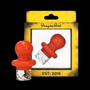 Honeybee Herb Button Top Vortex Carb Cap