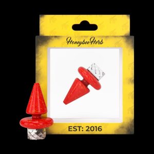 Honeybee Herb Triangle Spinner Carb Cap