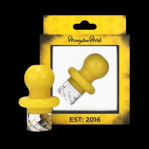 Honeybee Herb Button Top Vortex Carb Cap