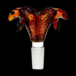 Glass Double Cobra Head Bowl