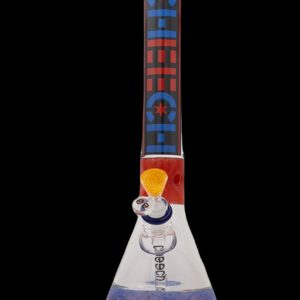 Cheech Glass Take Me Back In Time Retro Beaker