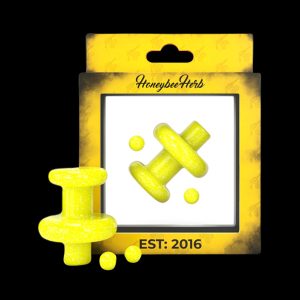 Honeybee Herb Neon Control Tower Carb Cap
