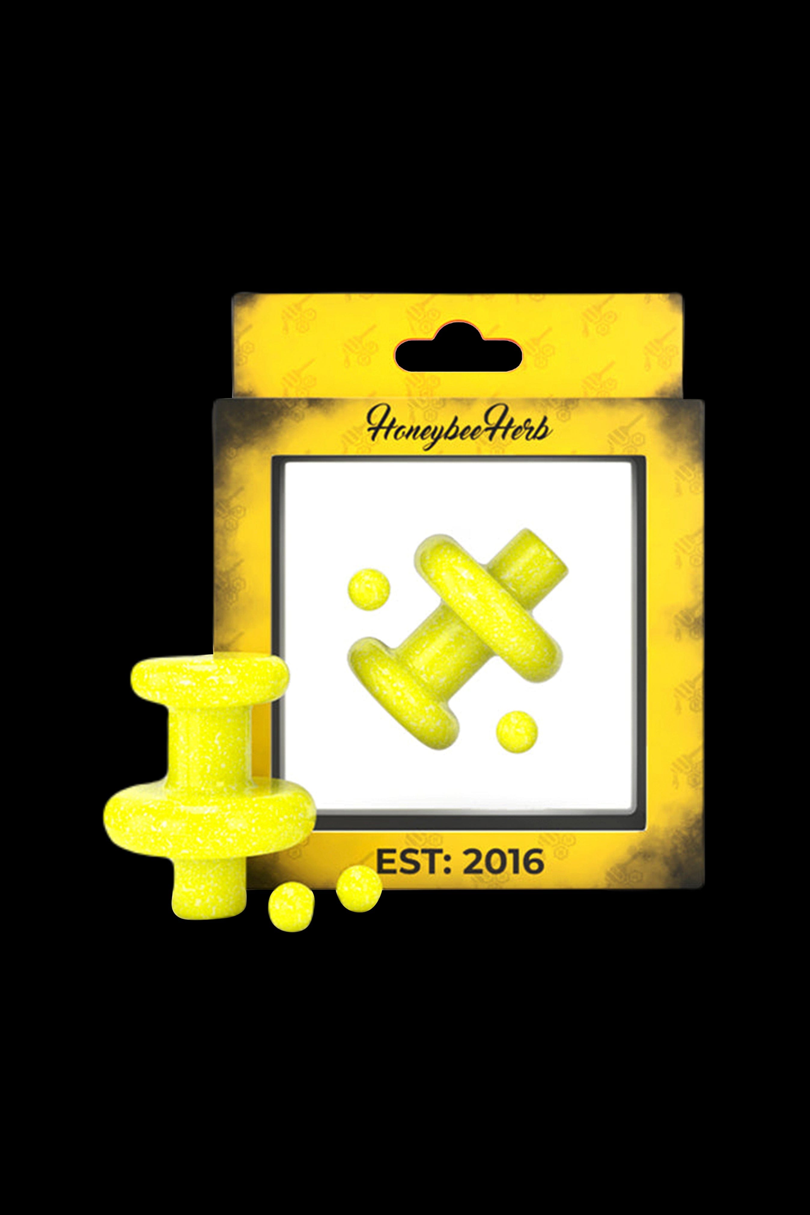 Honeybee Herb Neon Control Tower Carb Cap