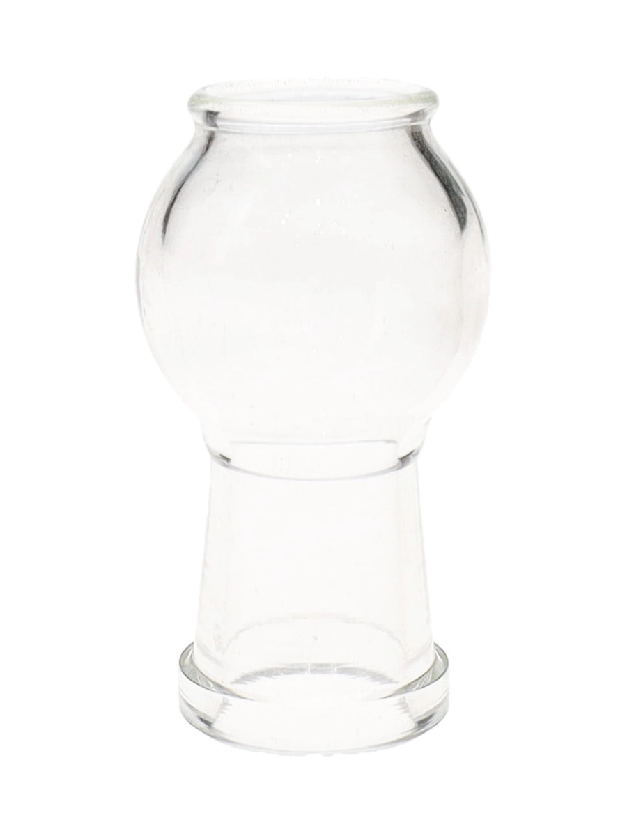 18MM Female Clear Glass Globe Dome XL