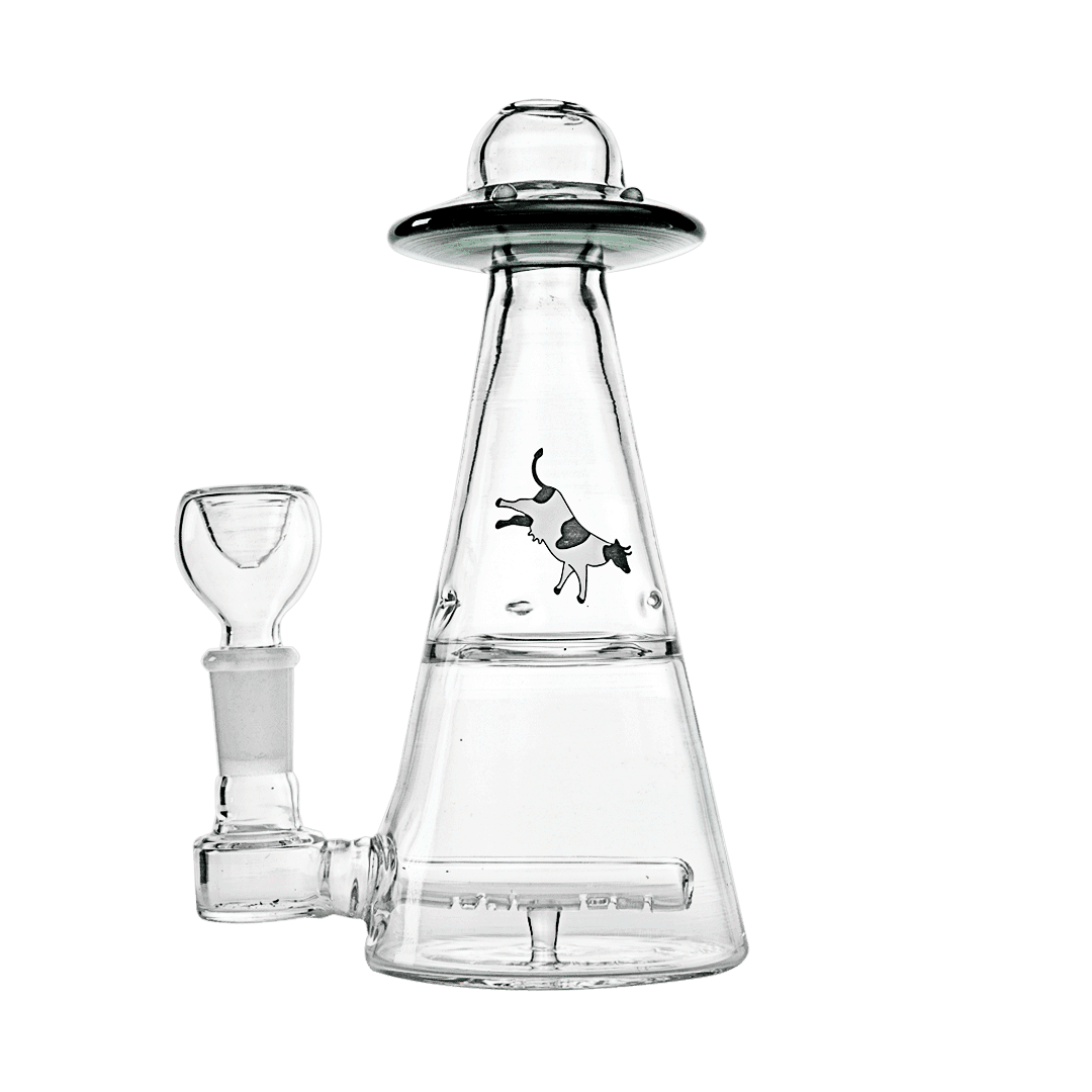 UFO Vortex Rig - Transparent Black