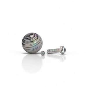 Glass Mushroom Pillar Terp Set