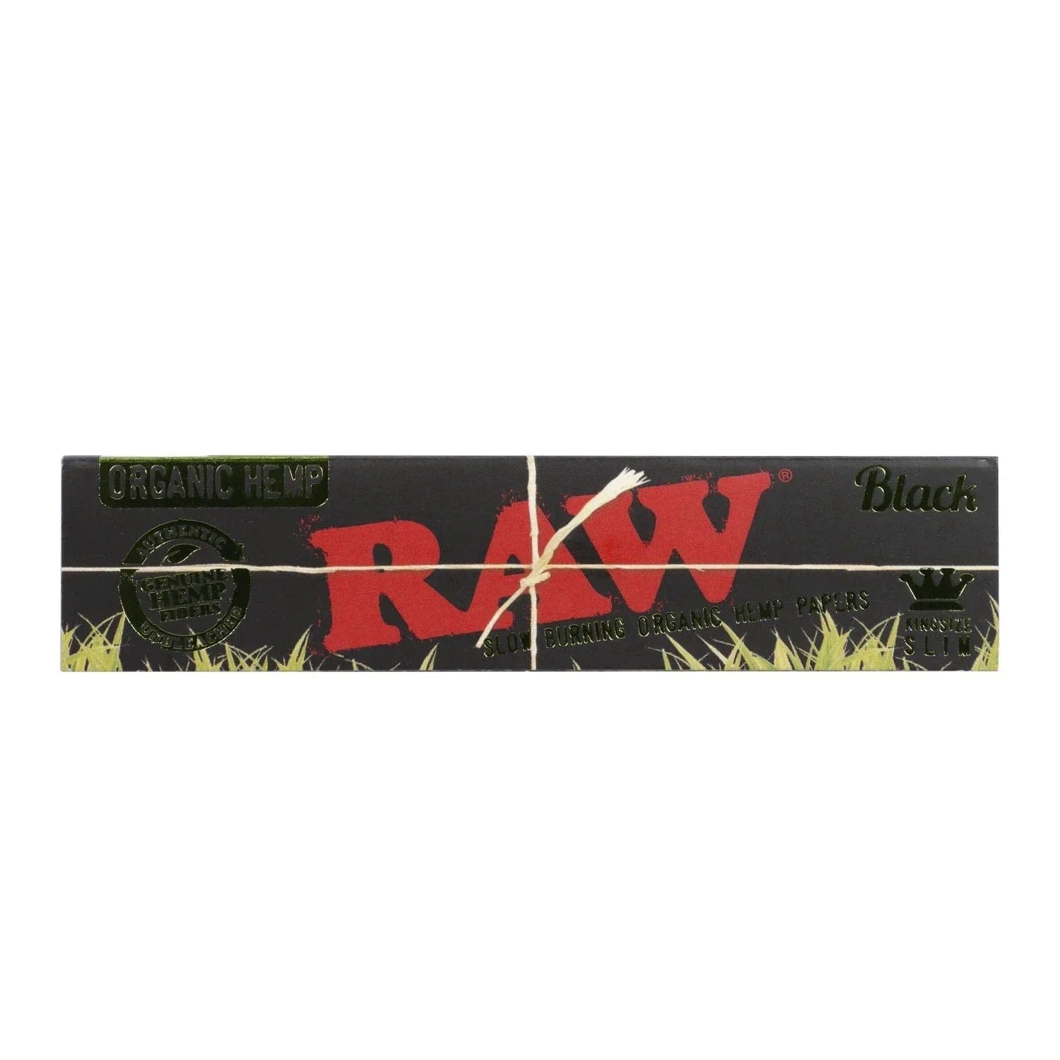Raw Black Organic Hemp King Size Slim Papers