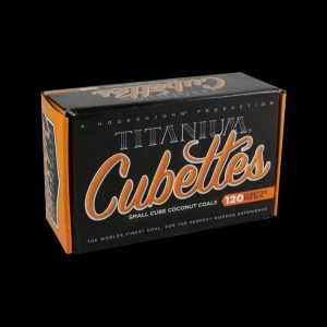 120 Titanium Coconut Coals - CUBETTES