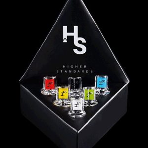 Higher Standards Premium Glass Filter Tips - 6 Pack