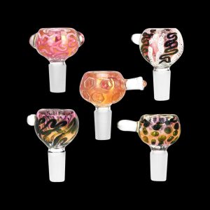 Luxe Rose Gold Fumed Glass Bowls - 20 Pack