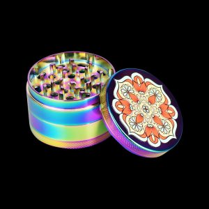 Mandala Anodized Grinders - 6 Pack