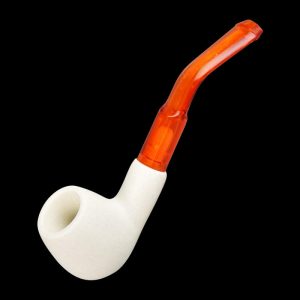 Classic Smooth Mini Meerschaum Sherlock