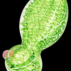 Toxic Spiderweb Flat Neck Glass Spoon