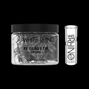 White Rhino XL Glass Tip 40ct Display Round