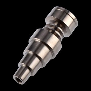 Domeless 6-in-1 Spiral Titanium Nail - Male and Female